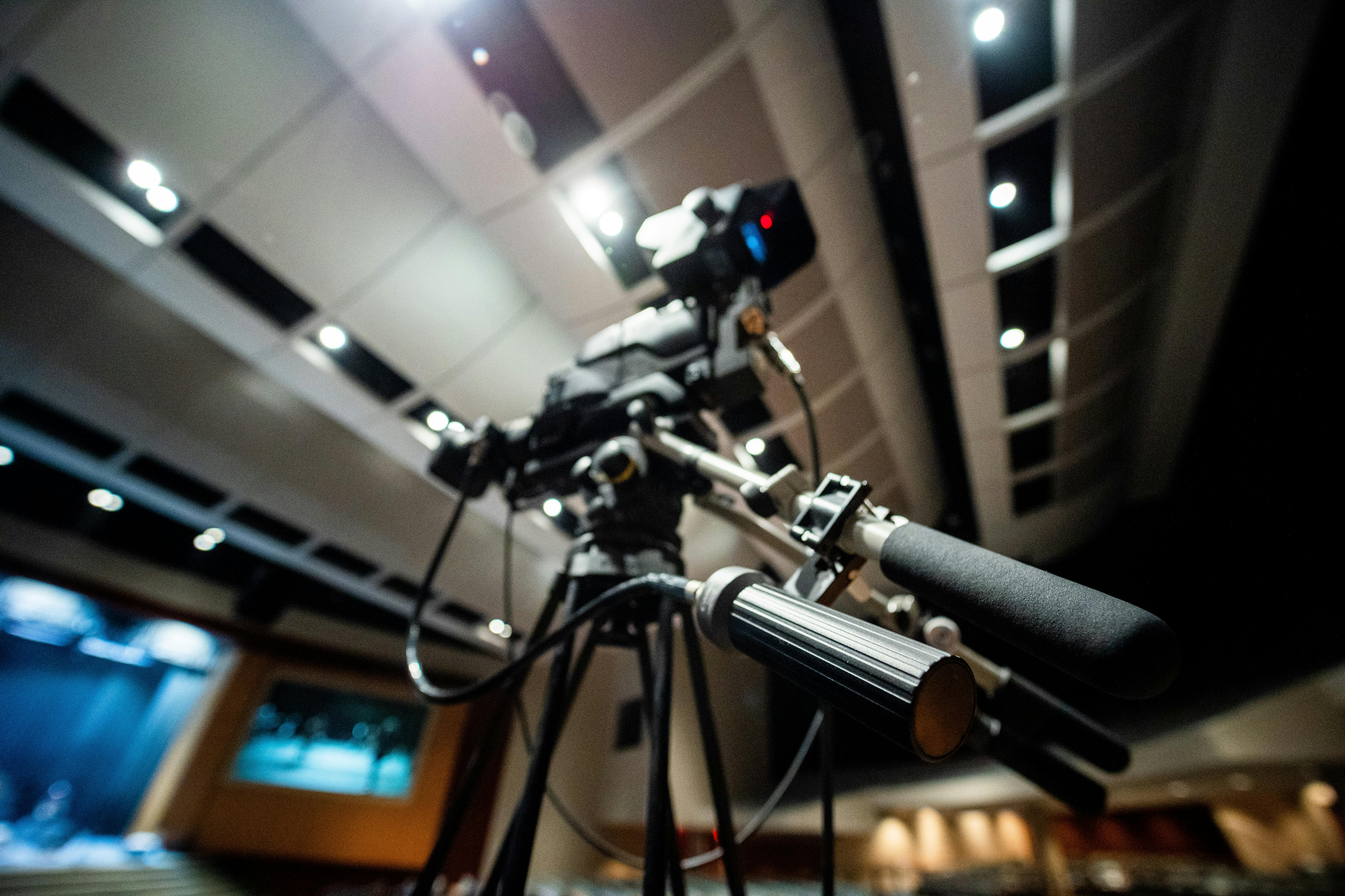 Camera setup for video production