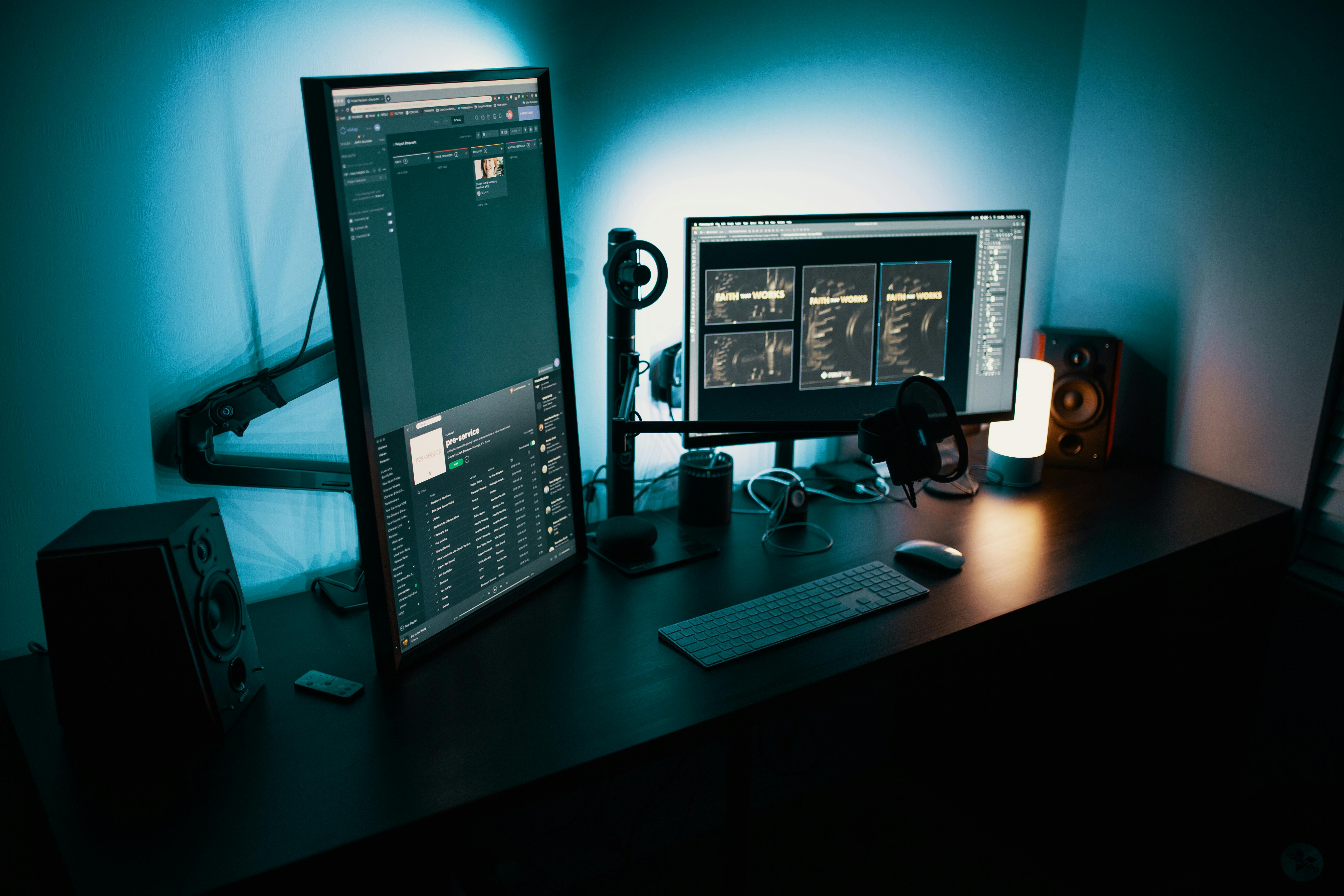 Creative workstation for video editing and content review